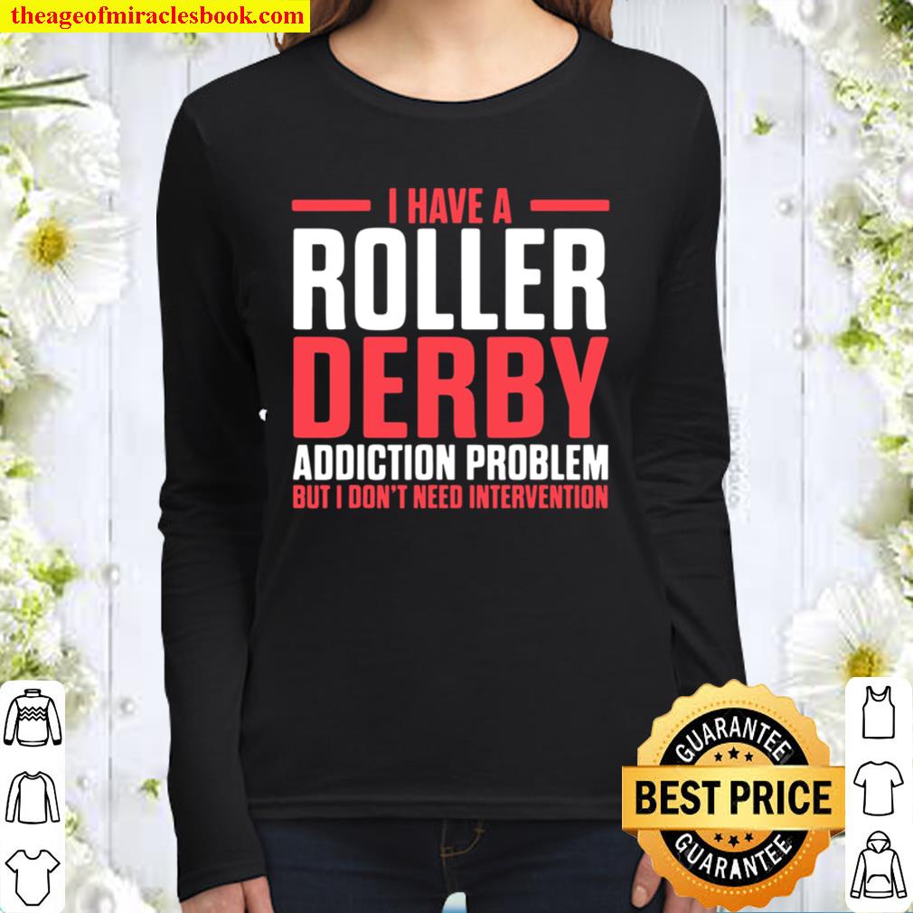 Roller Derby Player Patient Skating Team Women Long Sleeved