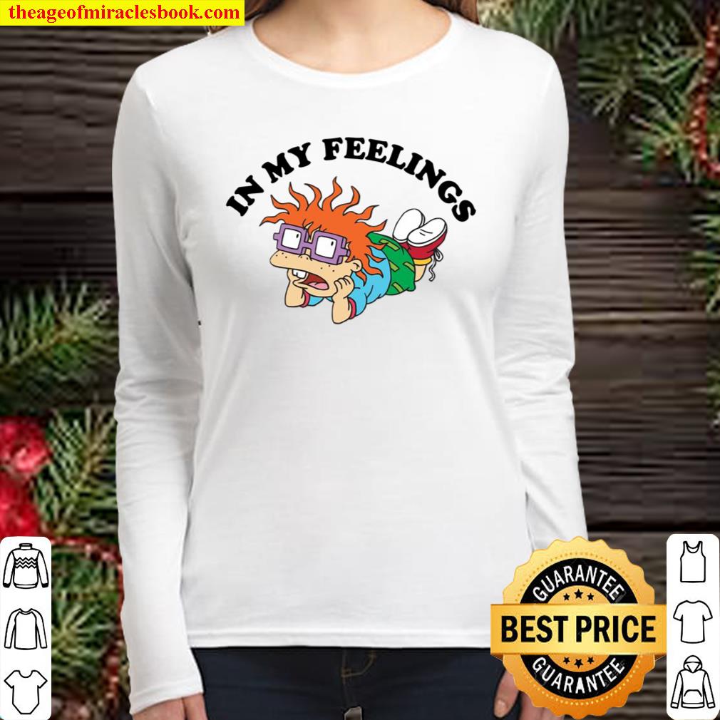 Rugrats In My Feelings With Chuckie Pullover Women Long Sleeved