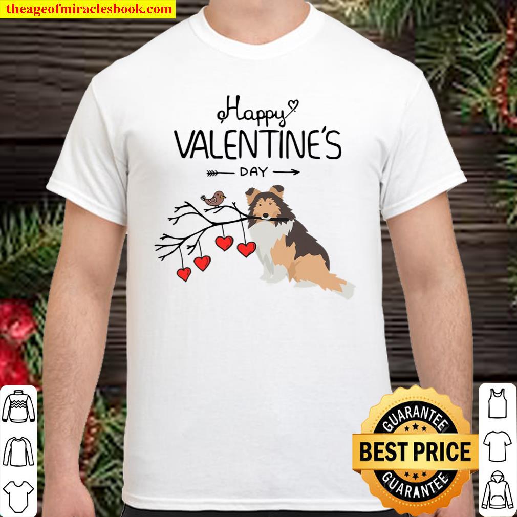 Shetland Sheepdog Valentines Day Sheltie shirt