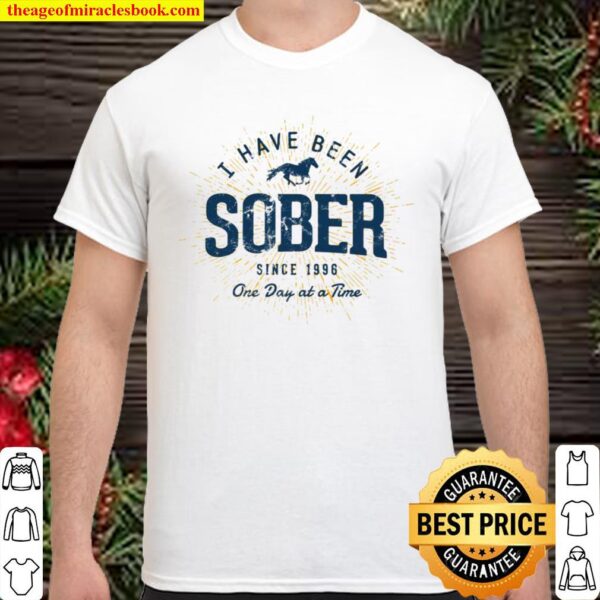 Sober Since 1996 Sobriety 25 Year Sober Shirt