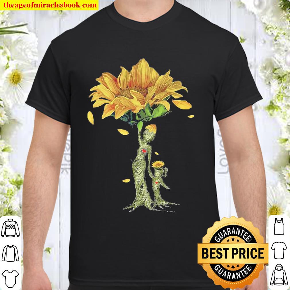 Sunflowers trees Mom and Daughter Shirt
