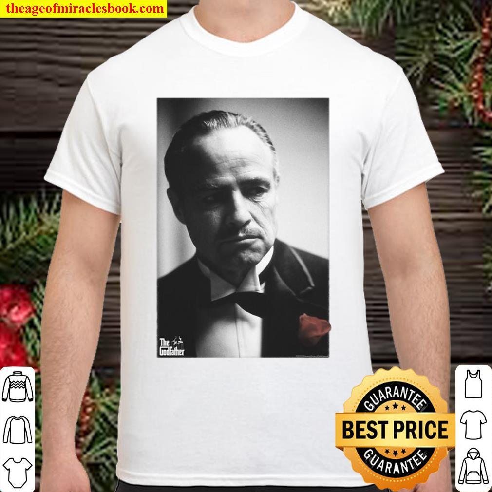 The Godfather Don Vito Corleone Poster 2021 Shirt, Hoodie, Long Sleeved ...