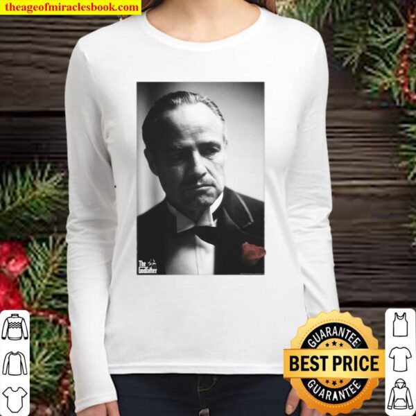 The Godfather Don Vito Corleone Poster Women Long Sleeved