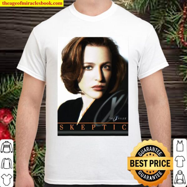 The X-Files Dana Scully Skeptic Portrait Shirt