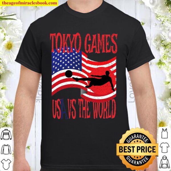 Tokyo Games Usa Vs The World Soccer Or Football Shirt