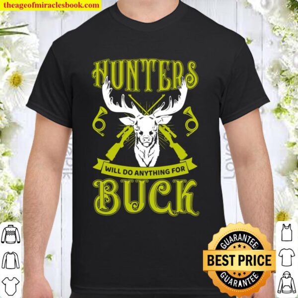 Trapper Deer Hunting Hunting Shed Antler Hunter Shooting Shirt