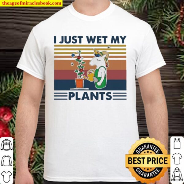 Unicron I just wet my plants vintage Shirt