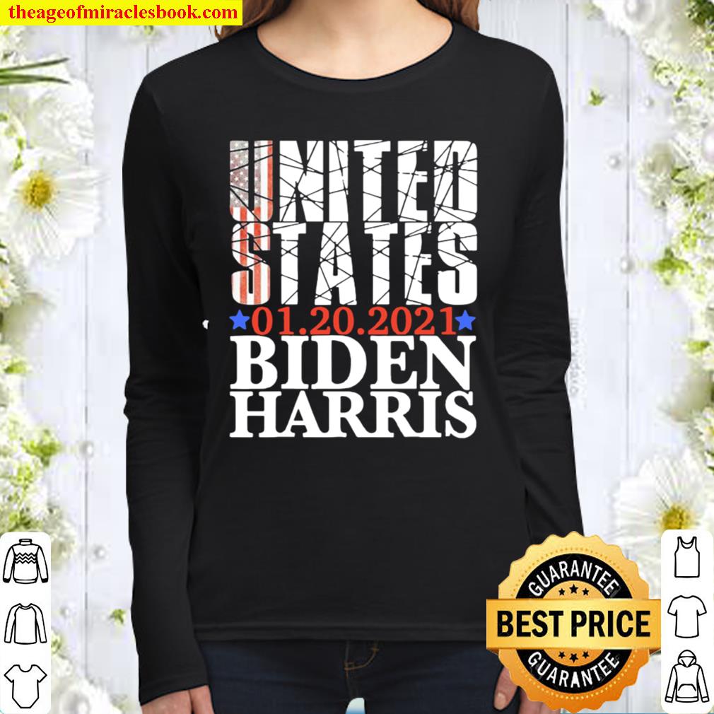 United States 01 20 2021 Biden Harris Women Long Sleeved