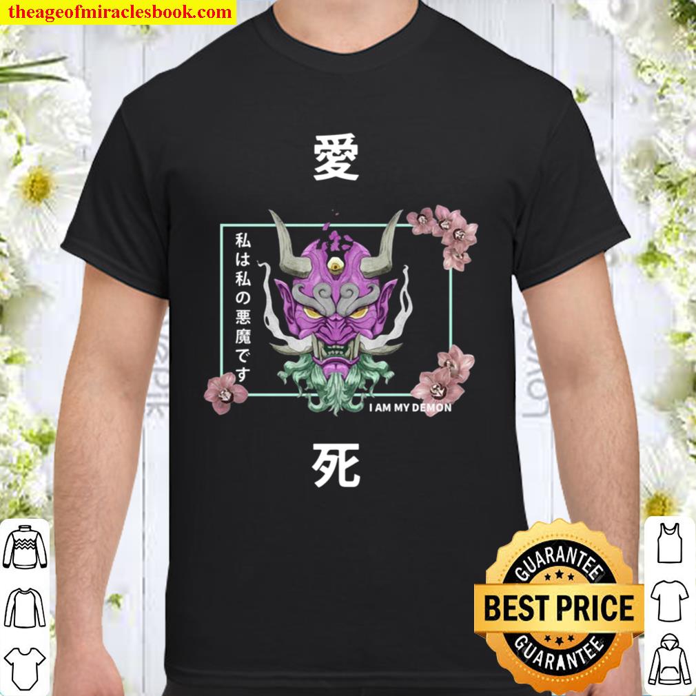 Urban Japanese Oni Anime Love Death Demon hot Shirt, Hoodie, Long Sleeved, SweatShirt