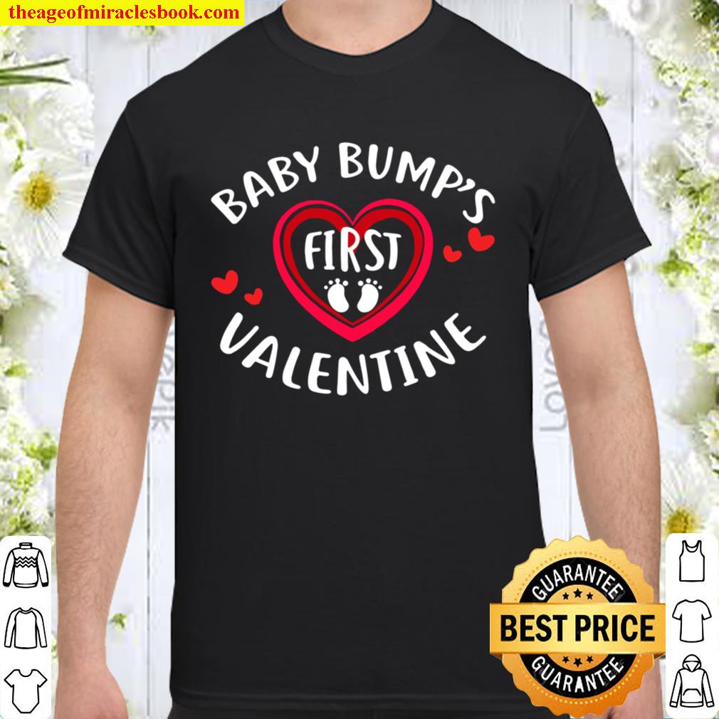 Valentine Baby Bump Shirt First Valentine Pregnancy Shirt