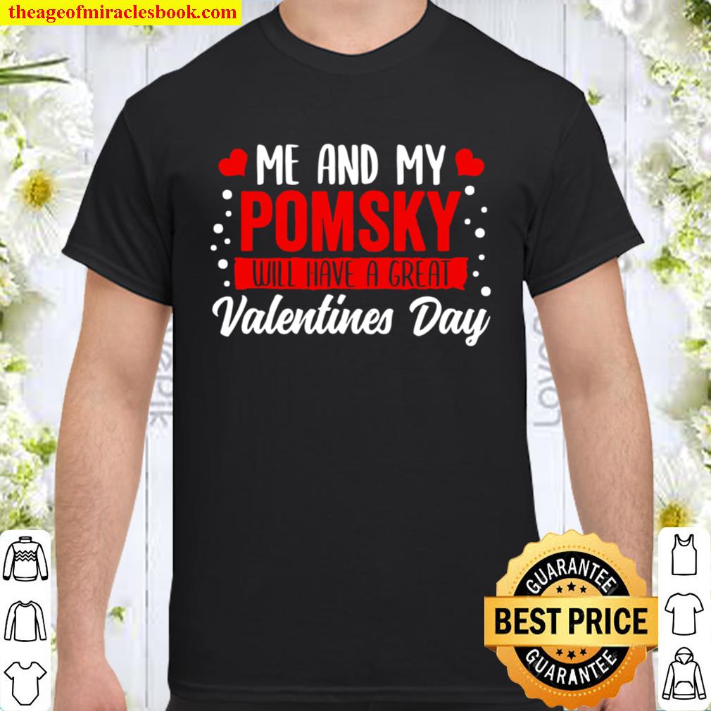 Valentines Day Pomsky Dog Owner Husky hot Shirt, Hoodie, Long Sleeved, SweatShirt