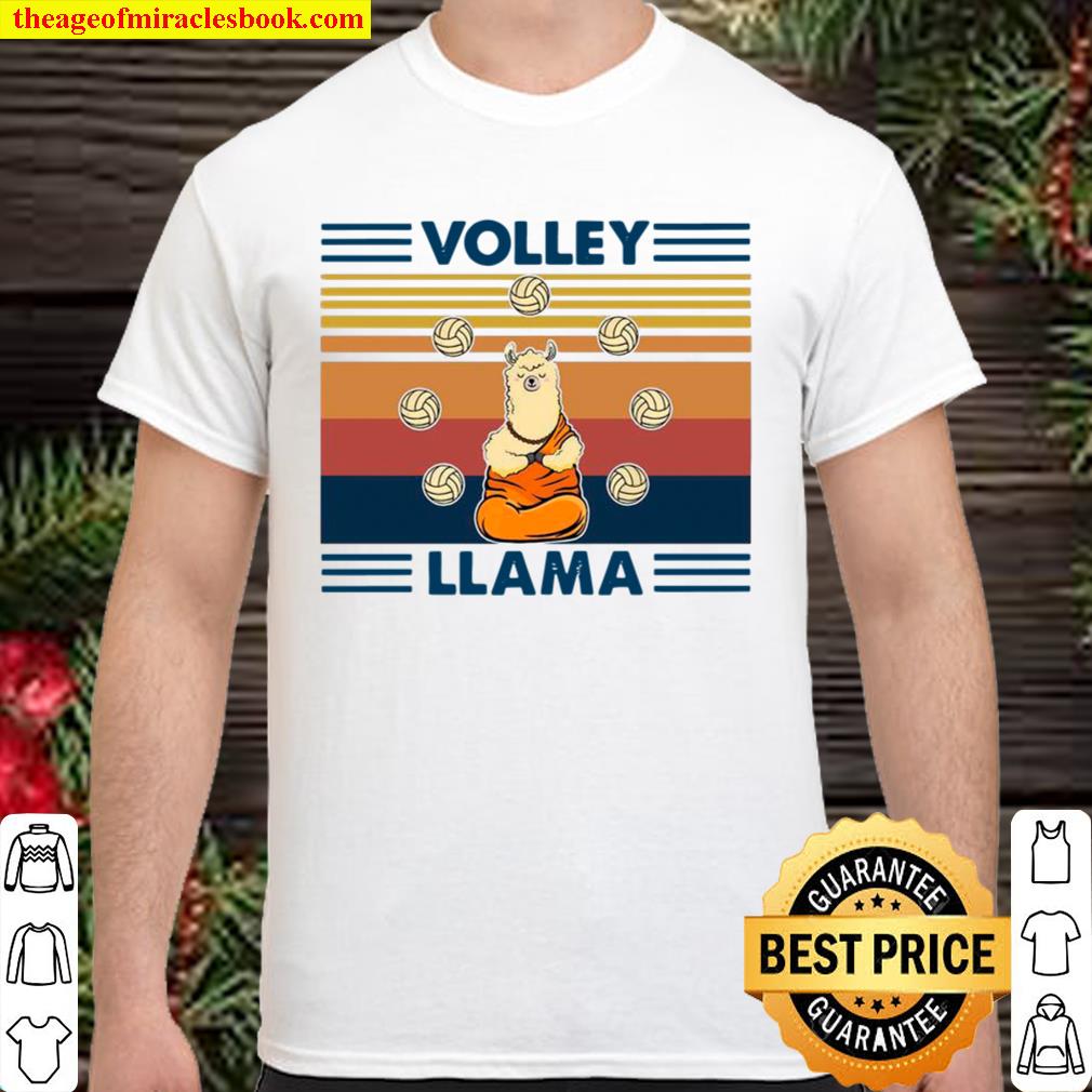 Volley Llama Vintage limited Shirt, Hoodie, Long Sleeved, SweatShirt