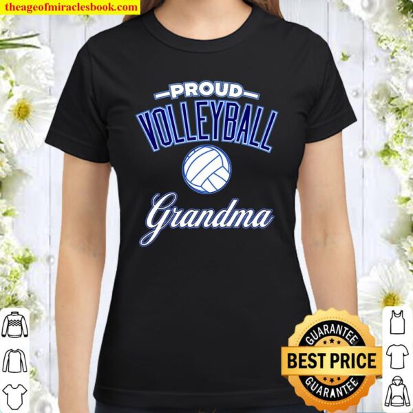 Volleyball Grandma Shirt For Women Classic Women T-Shirt