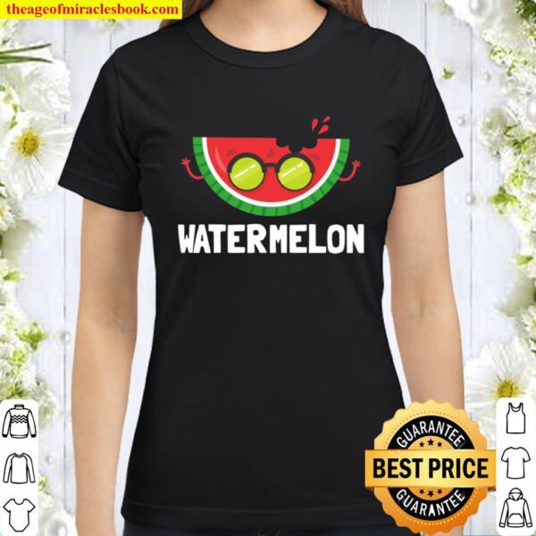 Wassermelone Watermelon Sommer Wassermelonen Classic Women T-Shirt