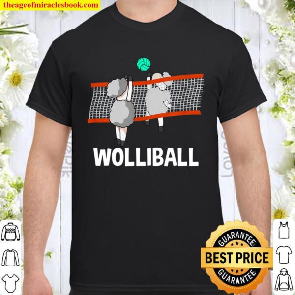 Wolliball I Funny Sheep Word Game Volleyball Shirt