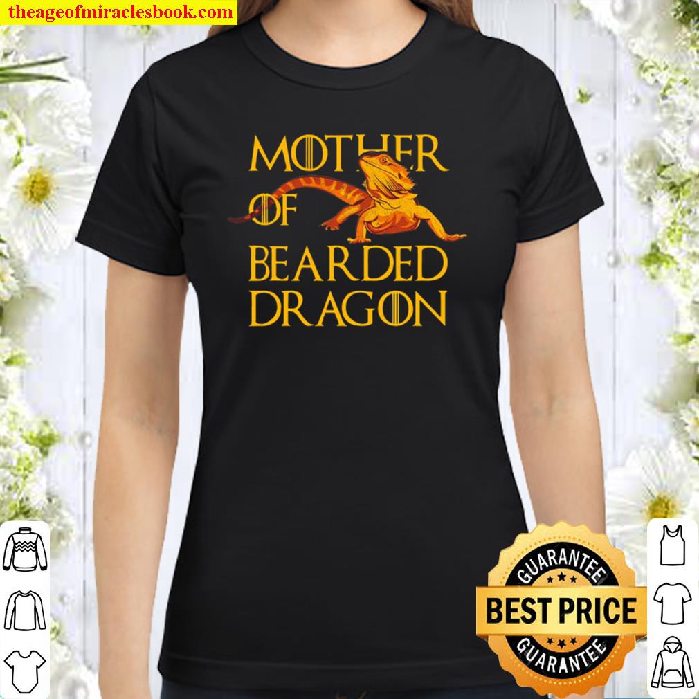 Woman Mother Of Bearded Dragons Women Reptile Mom Classic Women T-Shirt