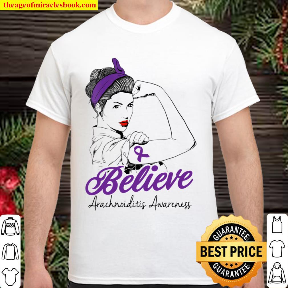 Womens Arachnoiditis Warrior Unbreakable Purple Ribbon Support Gift V-Neck hot Shirt, Hoodie, Long Sleeved, SweatShirt