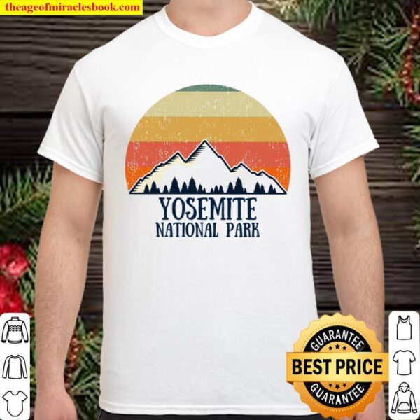 Yosemite Shirt National Park Shirt Mountain Hiking Yosemite Tshirt Hal Shirt