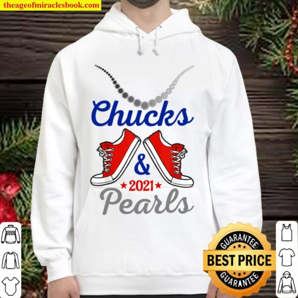 chucks and pearls 2021 perfect gifts for women and girls Hoodie