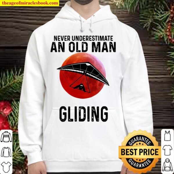 gliding never underestimate an old woman who loves Hoodie
