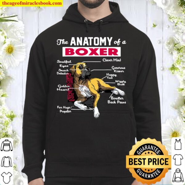 Anatomy Of A Boxer Dog Shirt – Funny Shirt For Boxer Lover Hoodie