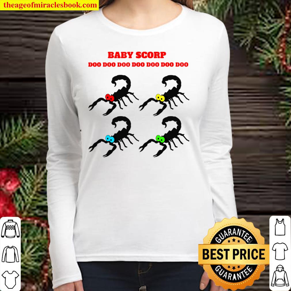 Baby Scorpion Pop Art Song Doo Doo Doo Doo Women Long Sleeved
