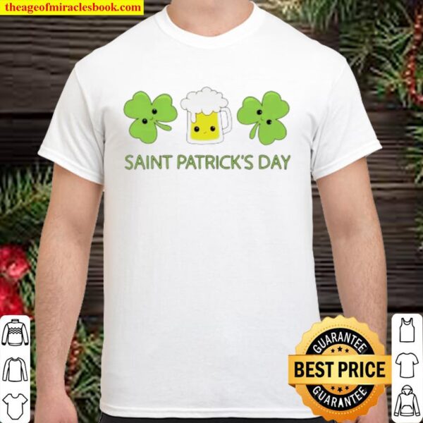 Beer Clover Saint Patricks Day Shirt