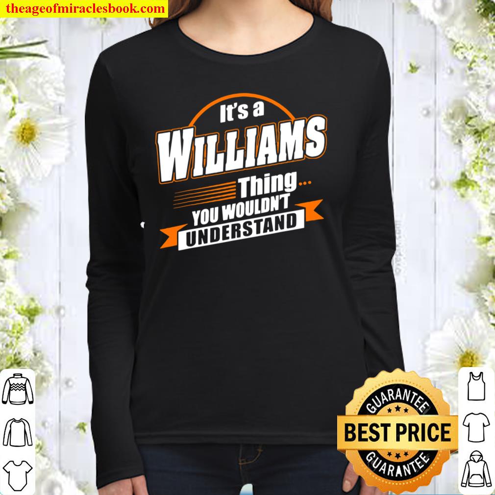 Best Gift For Williams – Williams Named Women Long Sleeved