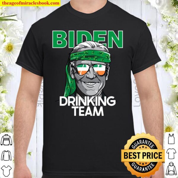 Biden St Patrick Day Tshirt For Men Women Drinking Team Shirt