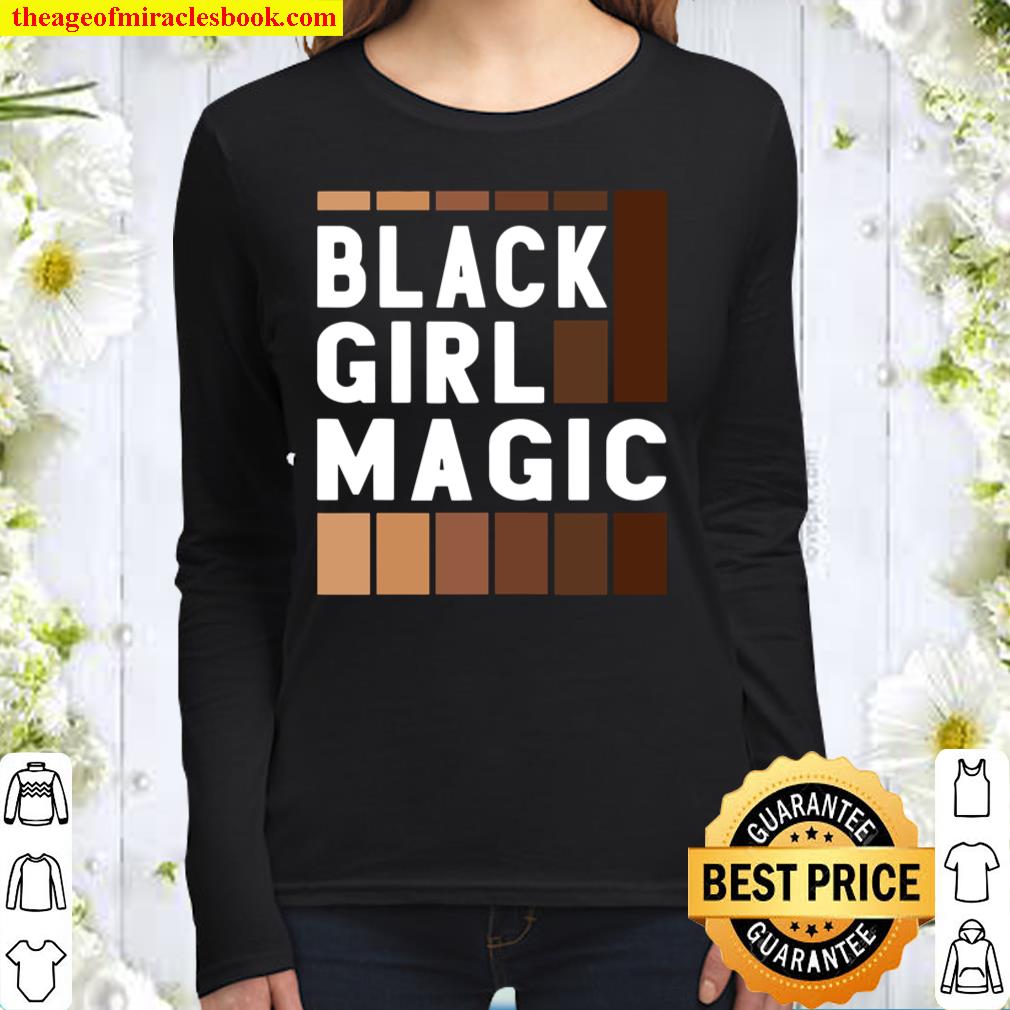 Black Girl Magic Shirts For Women – Black Lives Matter Women Long Sleeved