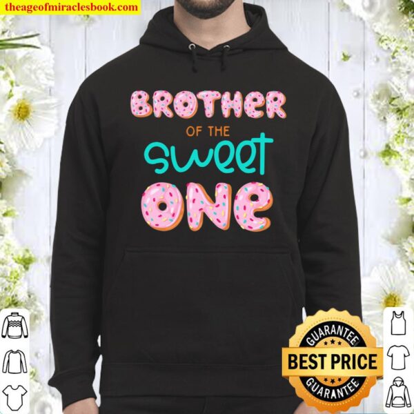 Brother Of Sweet One First Birthday Matching Family Donut Hoodie