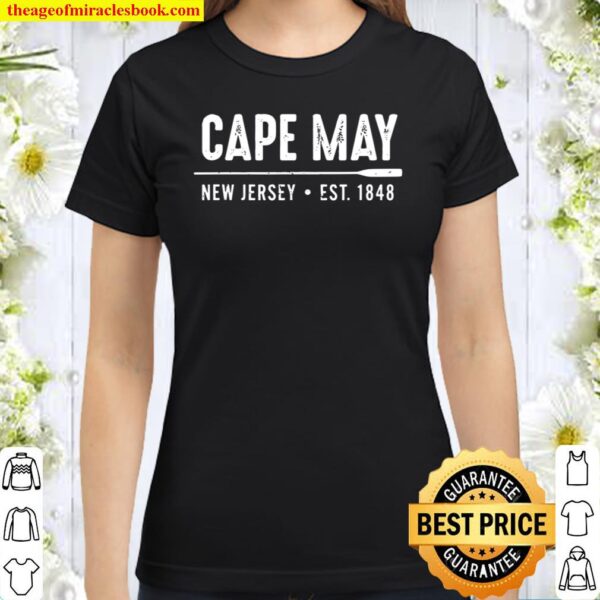 Cape May New Jersey Nj Classic Women T-Shirt
