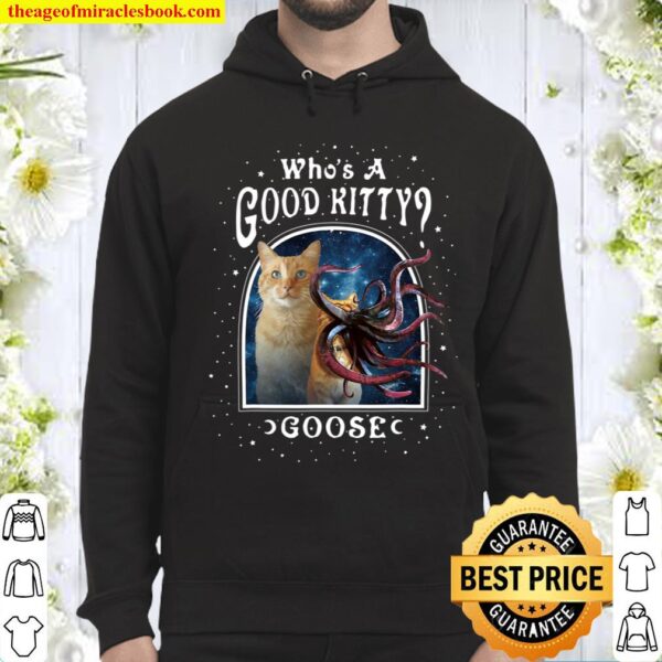 Captain Marvel Who’s A Good Kitty Goose Cosmic Portrait Hoodie