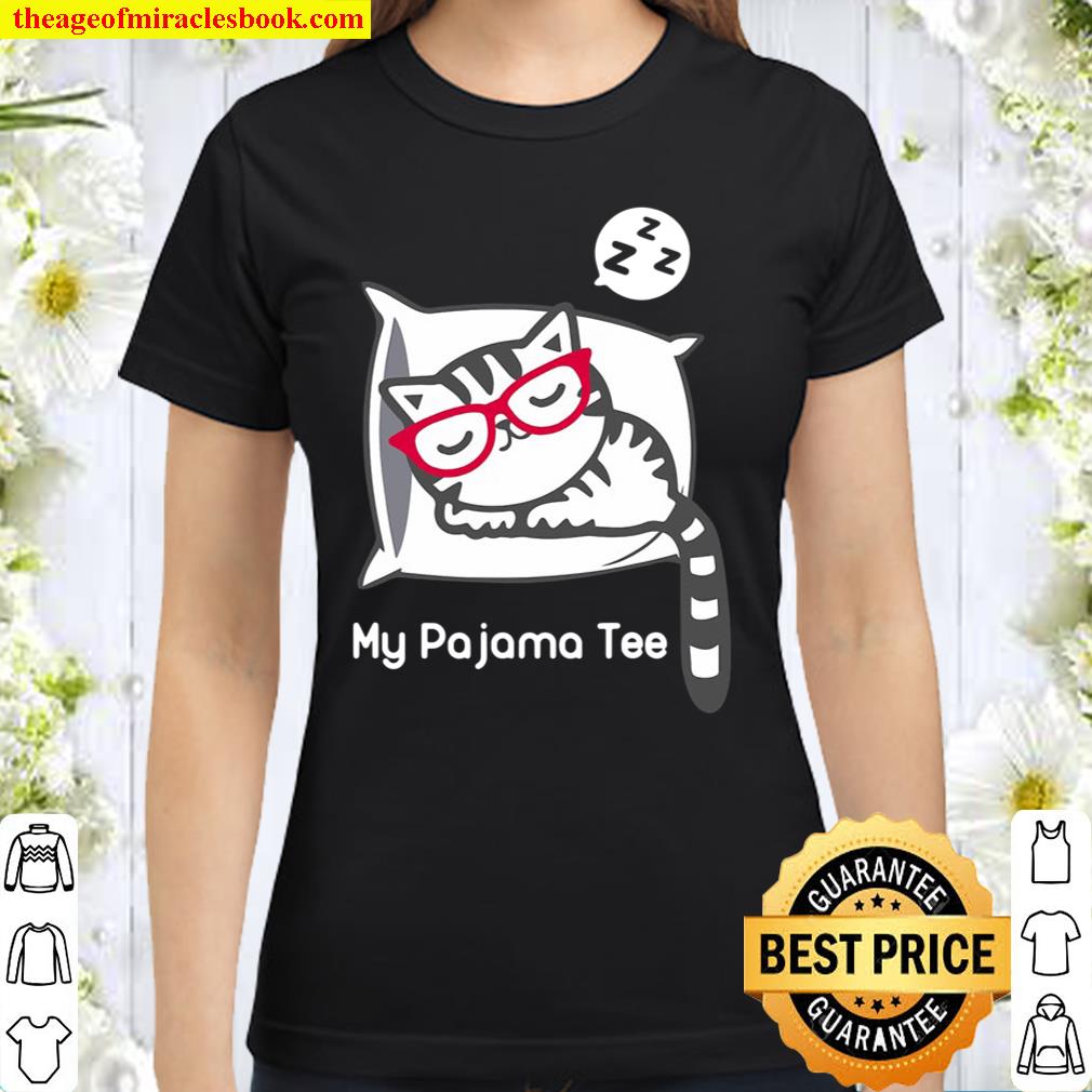 cat pajama shirt