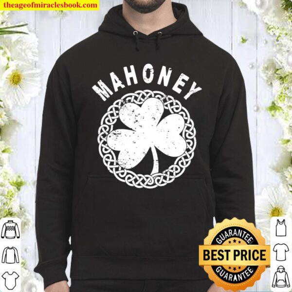 Celtic Theme – Mahoney Irish Family Name Hoodie