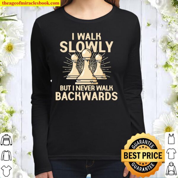 Chess Player Gift Idea Chess Pieces Checkmate Chess Women Long Sleeved