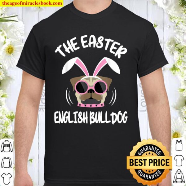 Cute Bunny French Bulldog Easter Eggs Shirt