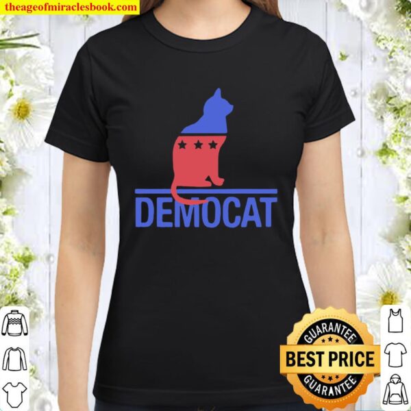 Democat America Flag Classic Women T-Shirt
