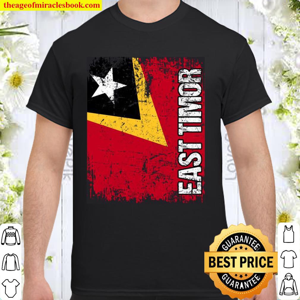 EAST TIMOR Big Flag Vintage Distressed EAST TIMOR new Shirt, Hoodie, Long Sleeved, SweatShirt
