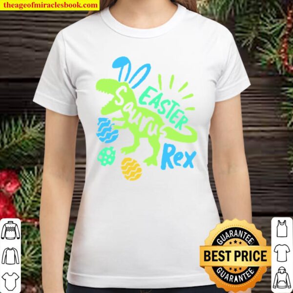 Easter Saurus Rex Classic Women T-Shirt