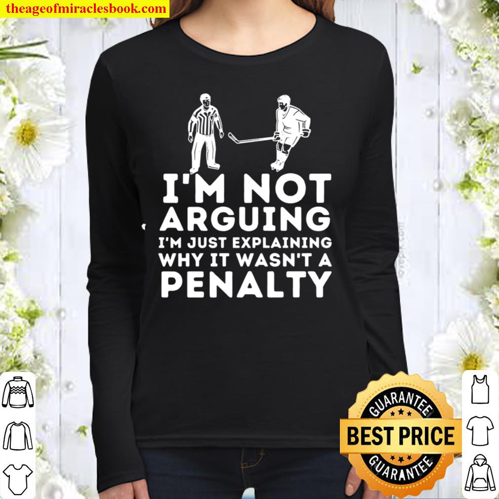 Explaining Why It Wasn’t A Penalty Ice Hockey Player Women Long Sleeved