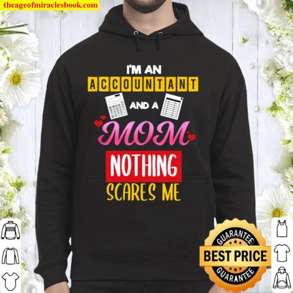 Finance Accounting Mom Mama Mother Scary I Gift Idea Hoodie