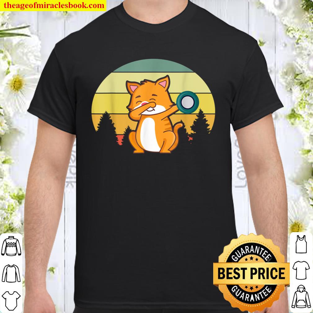 Frisbee Cat Disc Golf Tee Frolf Flying Disc limited Shirt, Hoodie, Long Sleeved, SweatShirt