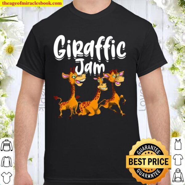 Funny Animal Zoo Keeper Safari Giraffic Jam Giraffe Shirt