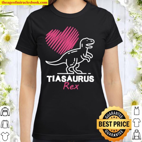 Funny Spanish Mother’s Day, Auntie Gift Gift Tia Saurus Rex Classic Women T-Shirt
