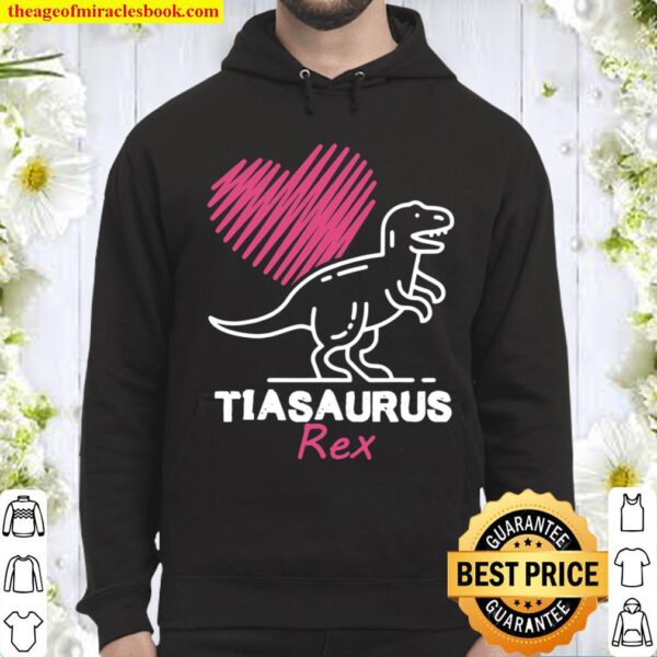 Funny Spanish Mother’s Day, Auntie Gift Gift Tia Saurus Rex Hoodie
