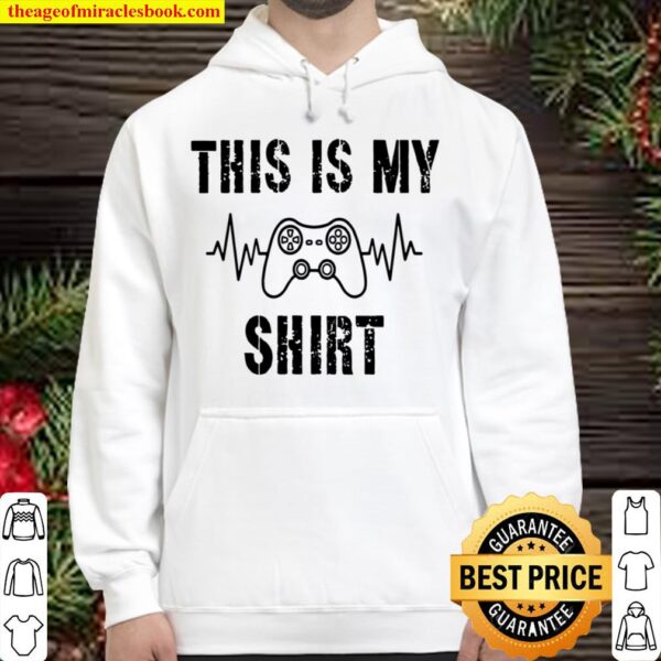 Funny This Is My Gaming Shirt by Chach Ind. Clothing Hoodie