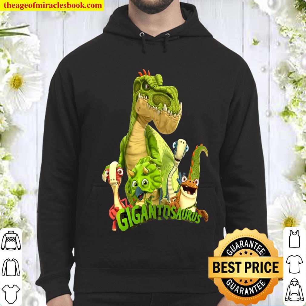 Gigantosaurus Logo With 4 Kid Dinos T-Shirt Gigantosaurus Logo With 4 Kid Dinos T-Shirt