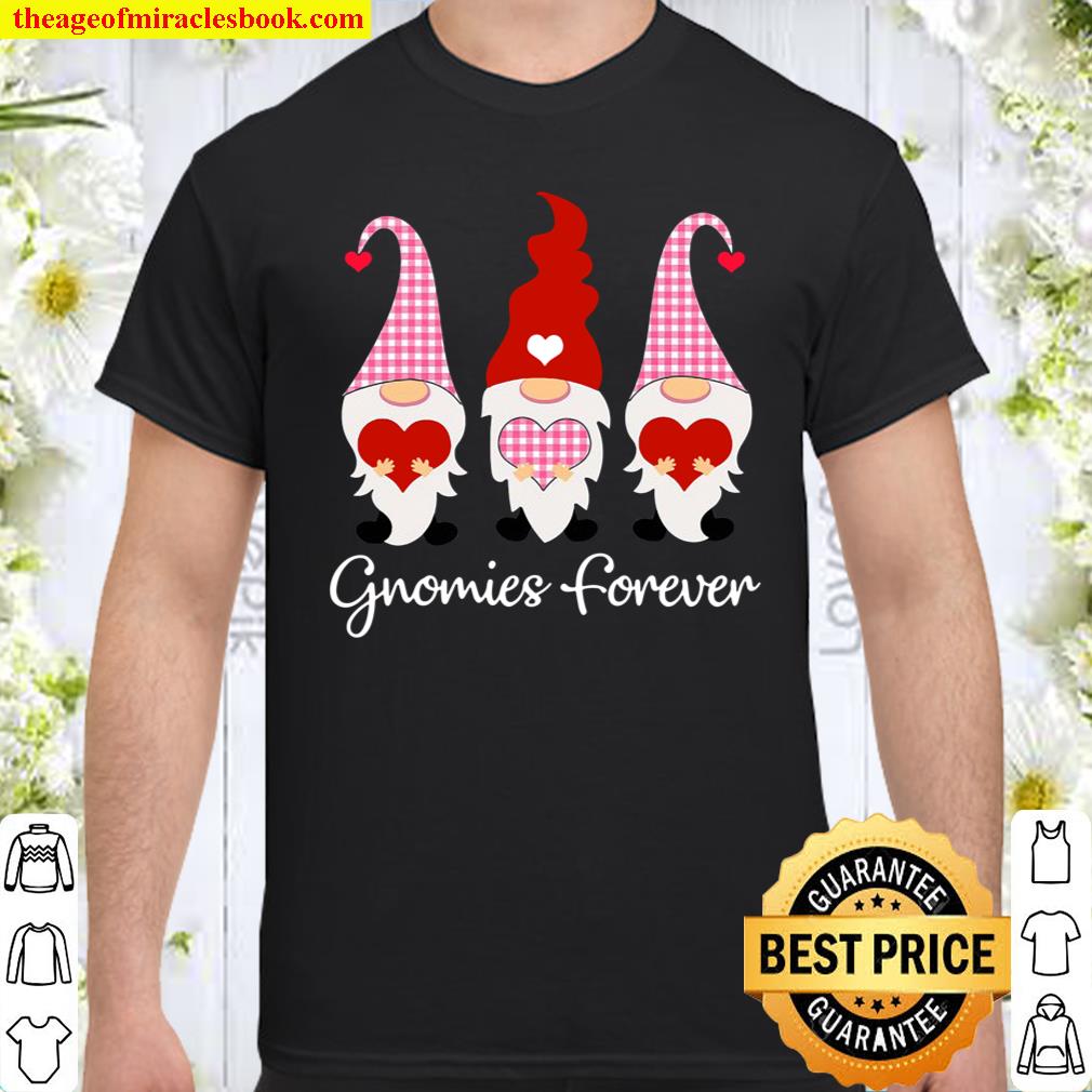 Gnomies Forever Valentine Gnome Best Friends Matching shirt, hoodie, tank top, sweater