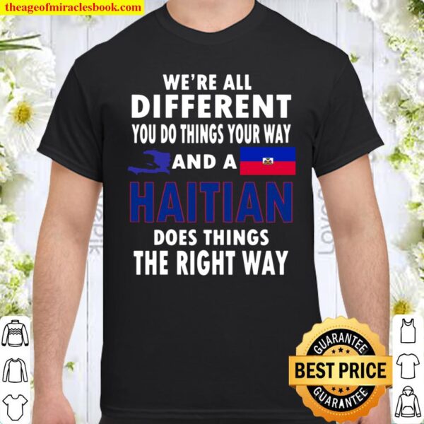 Haitian Pride Haitian Culture Gift Haitian History T Shirt